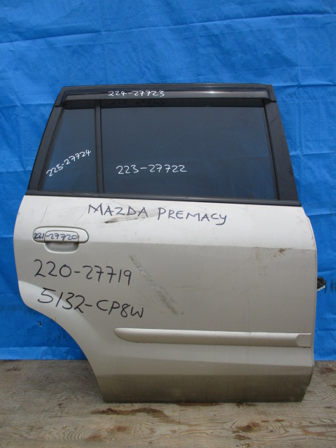 Used Mazda Premacy DOOR SHELL REAR RIGHT